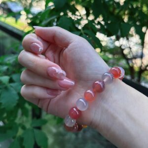 Yanyuan Agate Bracelet – Natural Rainbow Healing Crystal